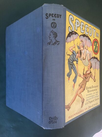 SPEEDY IN OZ Book Ruth Plumly Thompson 1st Edn 1934 12 Color Plates VG+ - Image 8