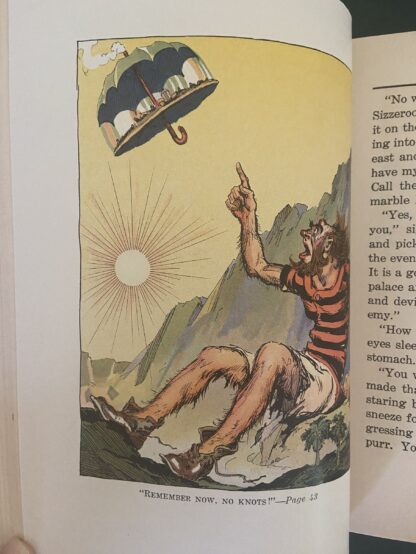 SPEEDY IN OZ Book Ruth Plumly Thompson 1st Edn 1934 12 Color Plates VG+ - Image 4