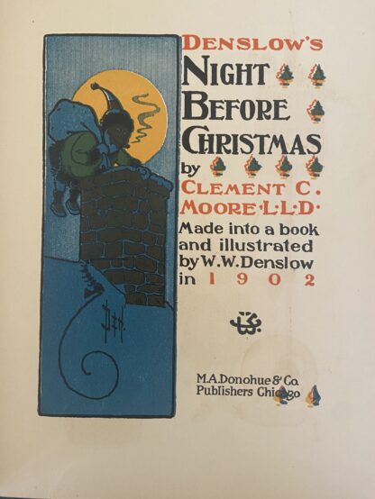 DENSLOW's NIGHT BEFORE CHRISTMAS: W W Denslow Color Wizard of Oz Tin-man Toy - Image 2
