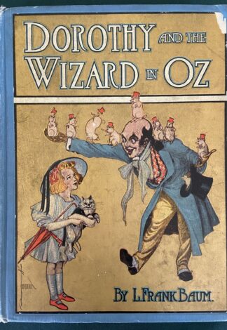 Dorothy and the Wizard in Oz Book 1908 1st Edition 16 Color Plates L Frank Baum