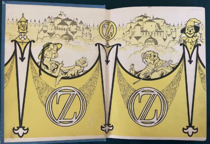 DOROTHY and THE WIZARD IN OZ Baum 1st/1st 16 Color Plates L Frank Baum 1908 - Image 3