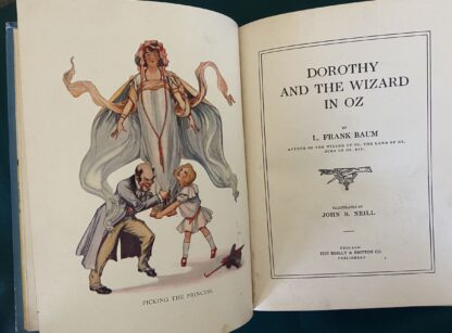 DOROTHY and THE WIZARD IN OZ Baum 1st/1st 16 Color Plates L Frank Baum 1908 - Image 5
