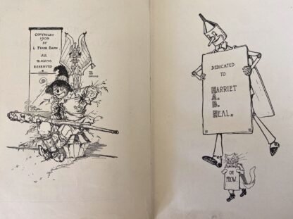 DOROTHY and THE WIZARD IN OZ Baum 1st/1st 16 Color Plates L Frank Baum 1908 - Image 7