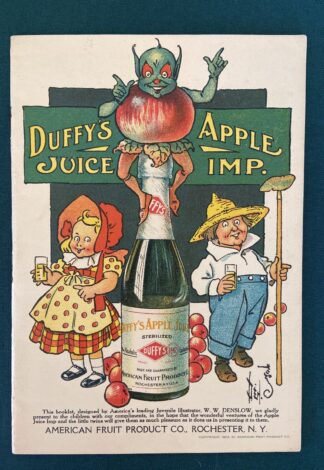 Duffys Apple Juice Imp W W Denslow Wizard of oz