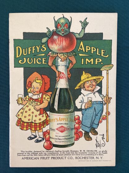 Duffys Apple Juice Imp W W Denslow Wizard of oz