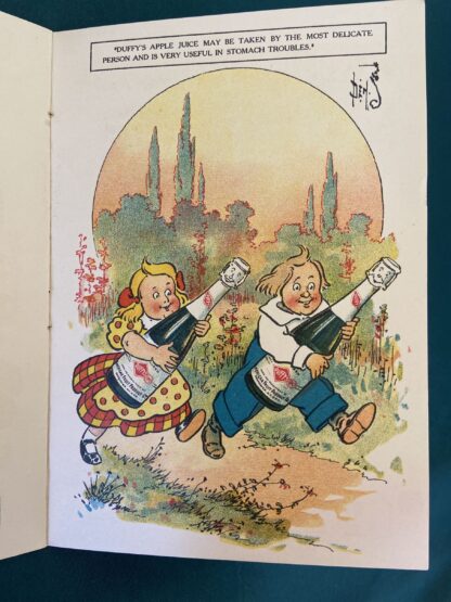 W. W. Denslow Duffy's Apple Juice Imp Scarce 1909 Advertising Book - Image 4