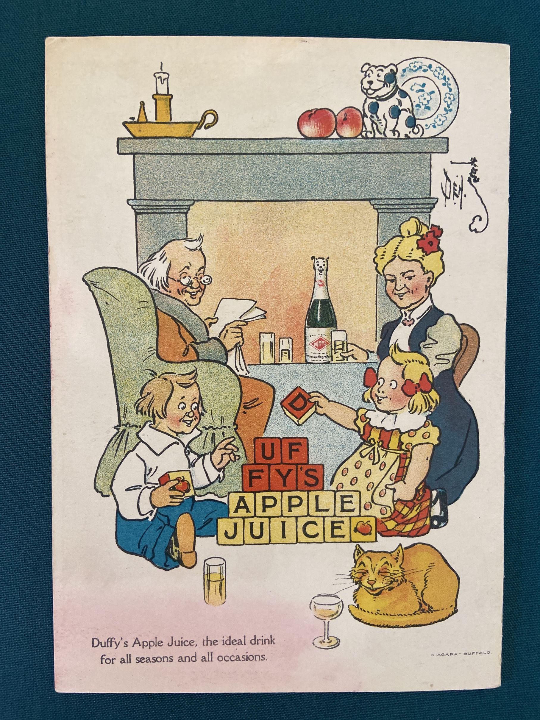 W. W. Denslow Duffy's Apple Juice Imp Scarce 1909 Advertising Book - Image 5