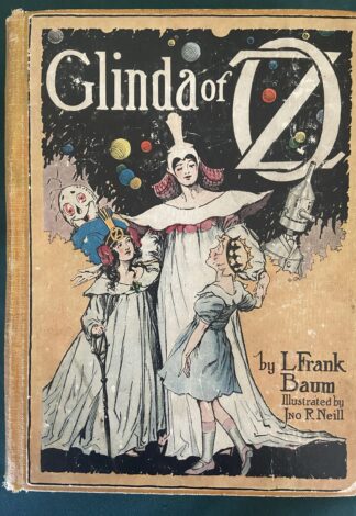 Glinda of Oz Book L Frank Baum 12 Color Plates