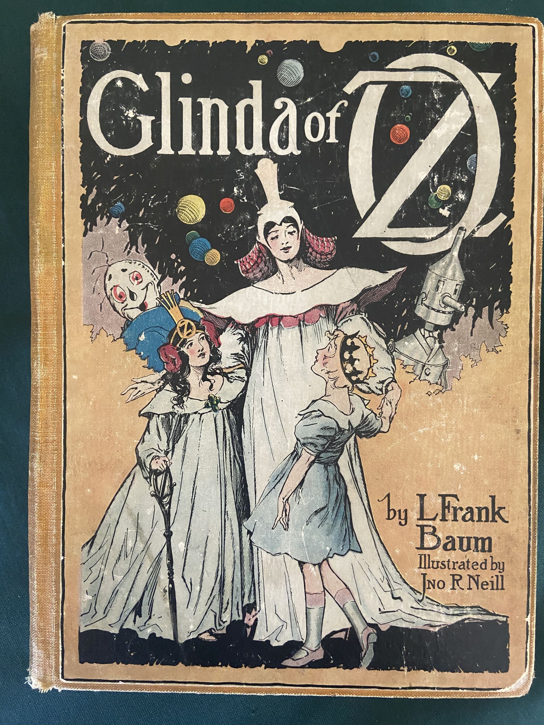 Glinda of Oz Book L Frank Baum 12 Color Plates