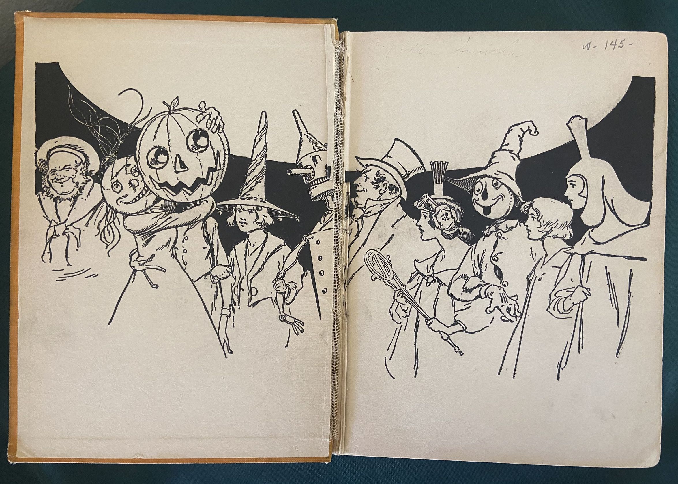 Vintage GLINDA OF OZ 1926 Book 12 Color Plates by John R Neill, L Frank Baum - Image 2