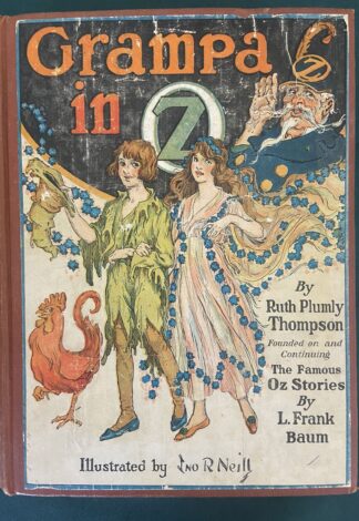 Grampa in Oz Book Ruth Plumly Thompson Color Plates