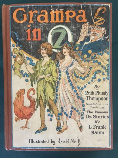 Grampa in Oz Book Ruth Plumly Thompson Color Plates