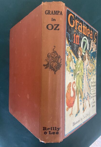 Grampa in Oz Book, 12 Color Plates Ruth Plumly Thompson Reilly & Lee, late 1920s - Image 2