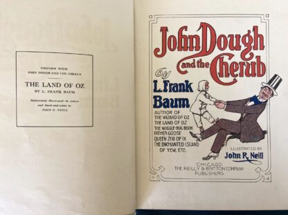 JOHN DOUGH & THE CHERUB Baum Oz 1906 1st Edn 1st Prt w/ Misprint - Image 4