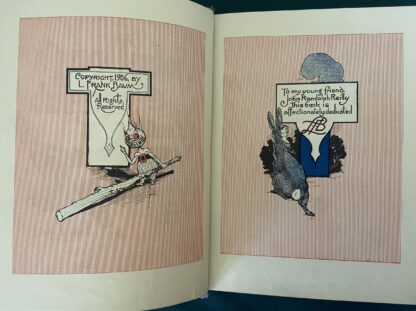 JOHN DOUGH & THE CHERUB Baum Oz 1906 1st Edn 1st Prt w/ Misprint - Image 5