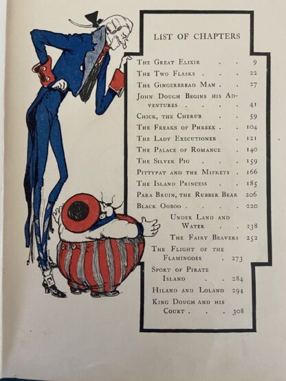 JOHN DOUGH & THE CHERUB Baum Oz 1906 1st Edn 1st Prt w/ Misprint - Image 7