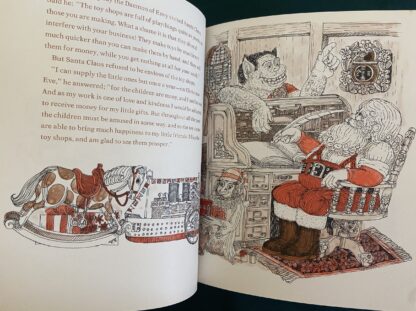 A KIDNAPPED SANTA CLAUS w/ DJ Book by L. Frank Baum 1969 - Image 6