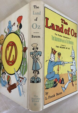 Land of Oz Book White cover l frank baum