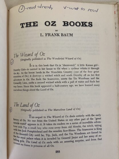 THE LAND OF OZ Book Baum Reilly & Lee White Cover Edition - Image 5