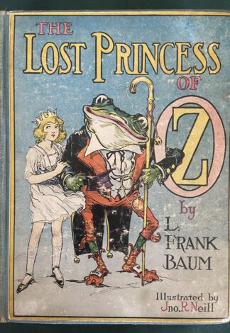 Lost Princess of Oz Book 1st Edition 1917 L Frank Baum