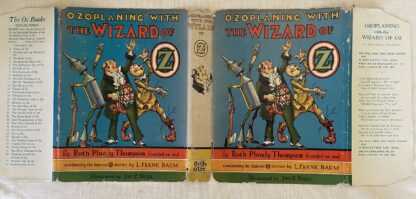 OZOPLANING with the Wizard of OZ w/ Dust Jacket DJ Vintage Ruth Plumly Thompson - Image 6