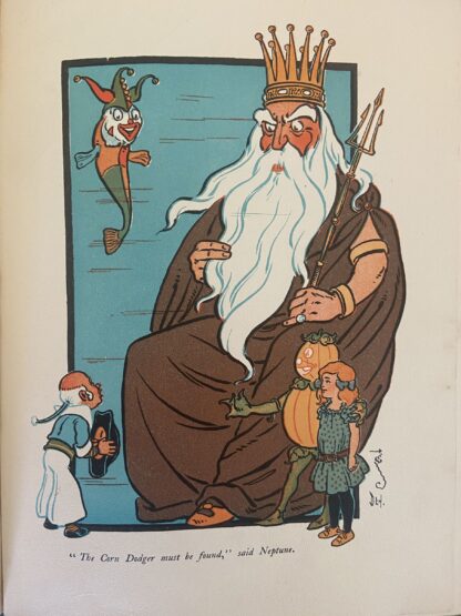 PEARL AND THE PUMPKIN W W Denslow 1904 Book Oz 16 Color Illus, Dillingham 1st Edition, Seahorses Galore! - Image 6