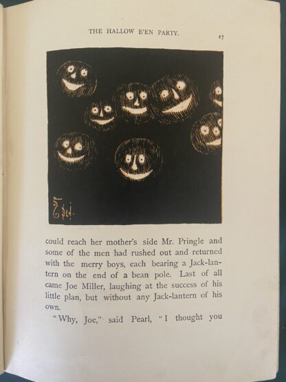 PEARL AND THE PUMPKIN W W Denslow 1904 Book Oz 16 Color Illus, Dillingham 1st Edition, Seahorses Galore! - Image 11