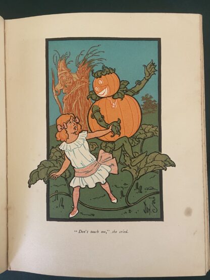 PEARL AND THE PUMPKIN W W Denslow 1904 Book Oz 16 Color Illus, Dillingham 1st Edition, Seahorses Galore! - Image 9