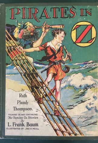 Pirates in Oz Book 1st Edition Ruth Plumly Thompson