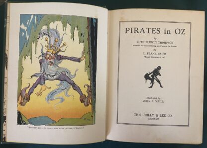 PIRATES IN OZ Ruth Plumly Thompson Baum 1931 1st Edn Wizard of Oz Book - Image 3