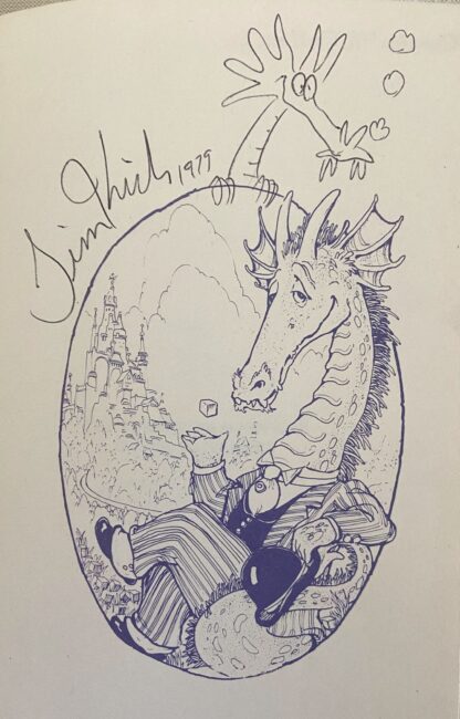 Purple Dragon L Frank Baum Book Tim Kirk Original Art