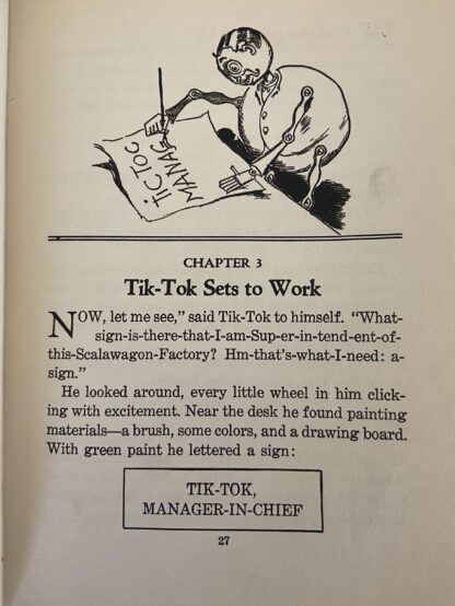 1st Edn SCALAWAGONS OF OZ John R Neill Reilly & Lee Wizard of Oz Book - Image 5