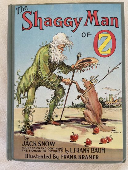 SHAGGY MAN OF OZ Book 1st Edition  Dust Jacket Jack Snow, John R Neill - Image 2