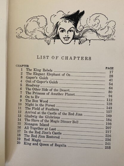 1st Edition Silver Princess in Oz Book Ruth Plumly Thompson 1938 - Image 5