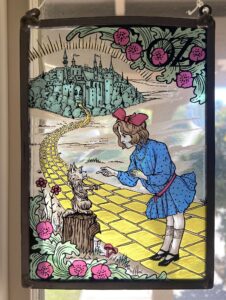 Wizard of Oz Stained Glass Dorothy Toto Emerald City