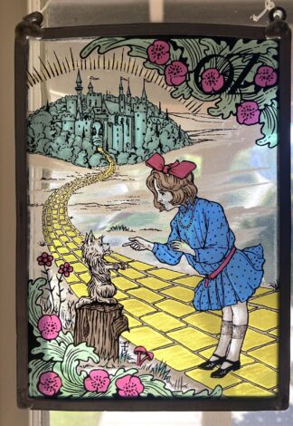 Wizard of Oz Stained Glass Dorothy Toto Emerald City