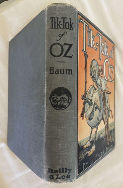 TIK-TOK OF OZ Book L Frank Baum 12 Color Plates, 1920 Wizard of Oz - Image 2