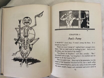 TIK-TOK OF OZ Book L Frank Baum 12 Color Plates, 1920 Wizard of Oz - Image 6