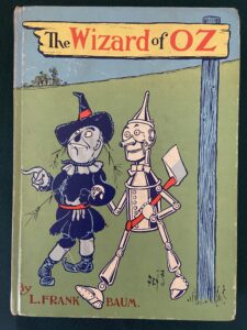 Wizard of Oz Denslow Blue Poster Cover Book