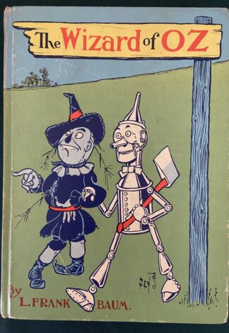 Wizard of Oz Denslow Blue Poster Cover Book