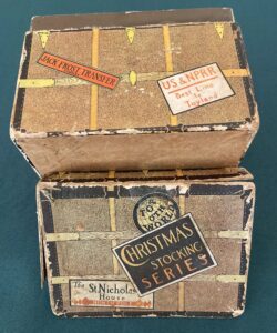 Christmas Stocking Series L Frank Baum Steamer Trunk Box