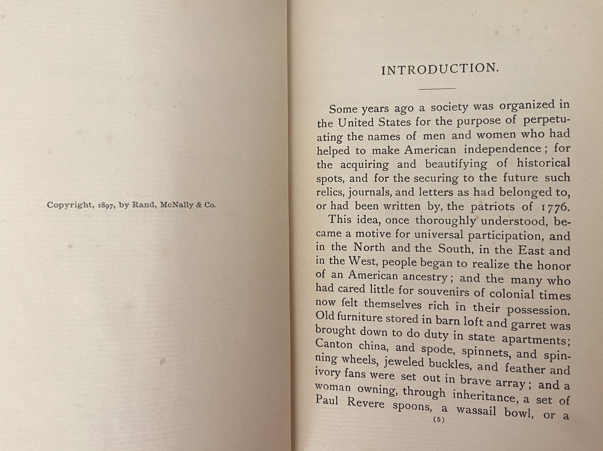 W W Denslow Book Cover A Colonial Dame Signed by Author 1897 Rand McNally - Image 5