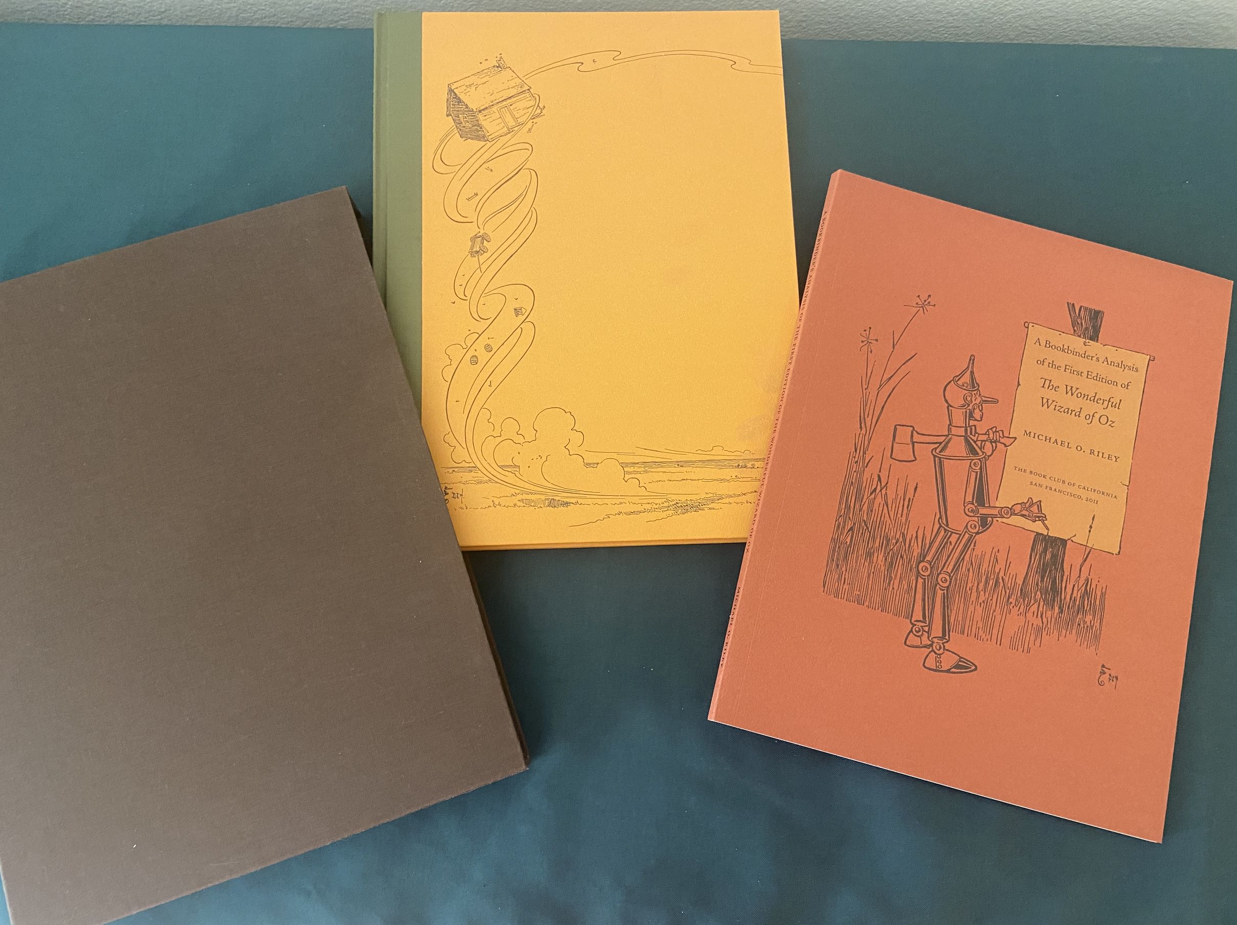 Cyclone on the Prairies Peter Hanff 1st Edition Wonderful Wizard of Oz Book