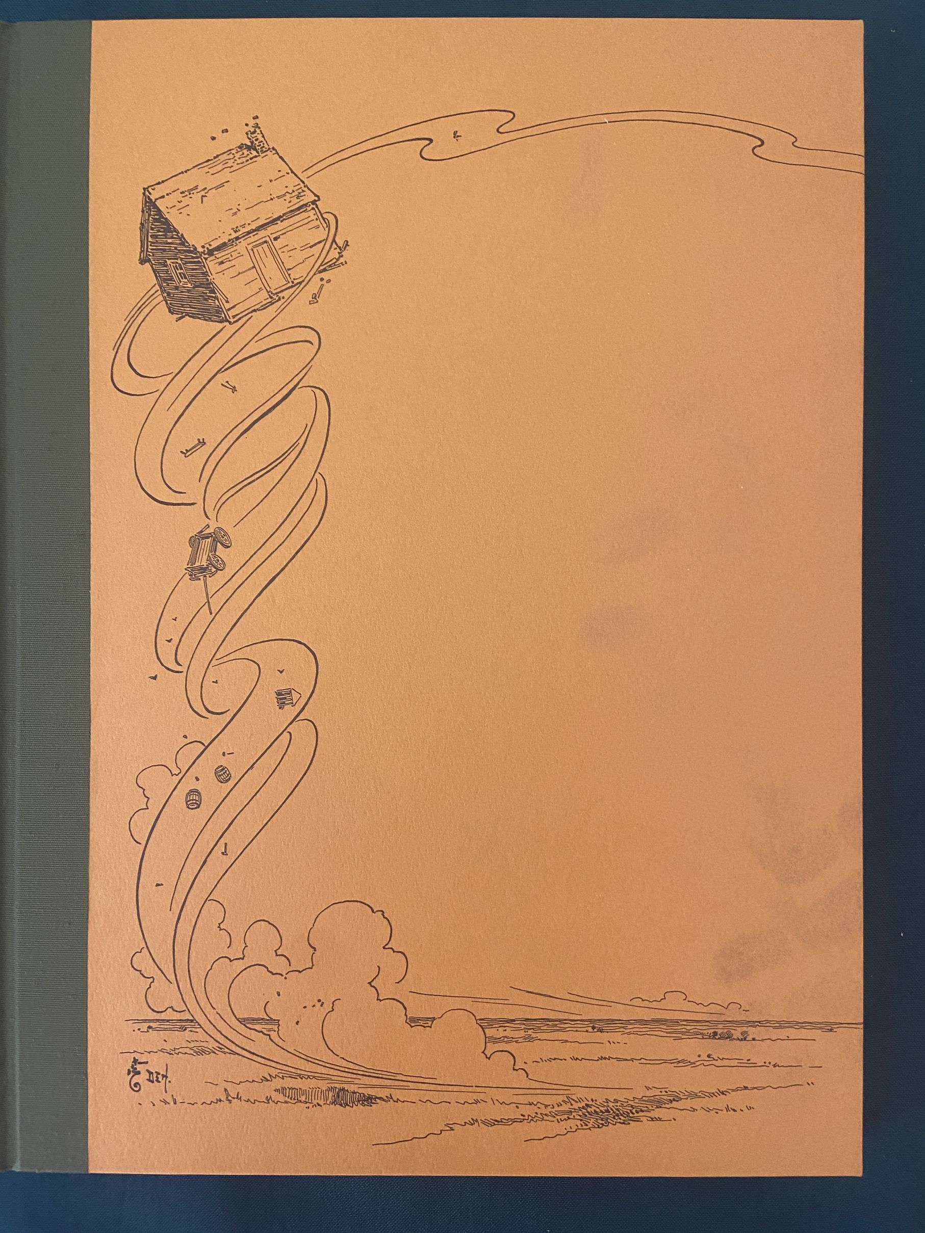 Cyclone on the Prairies by Peter Hanff & Bookbinder's Analysis Michael Riley in Slipcase - Image 2