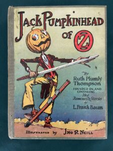 Jack Pumpkinhead of Oz 1st Edition Ruth plumly thompson