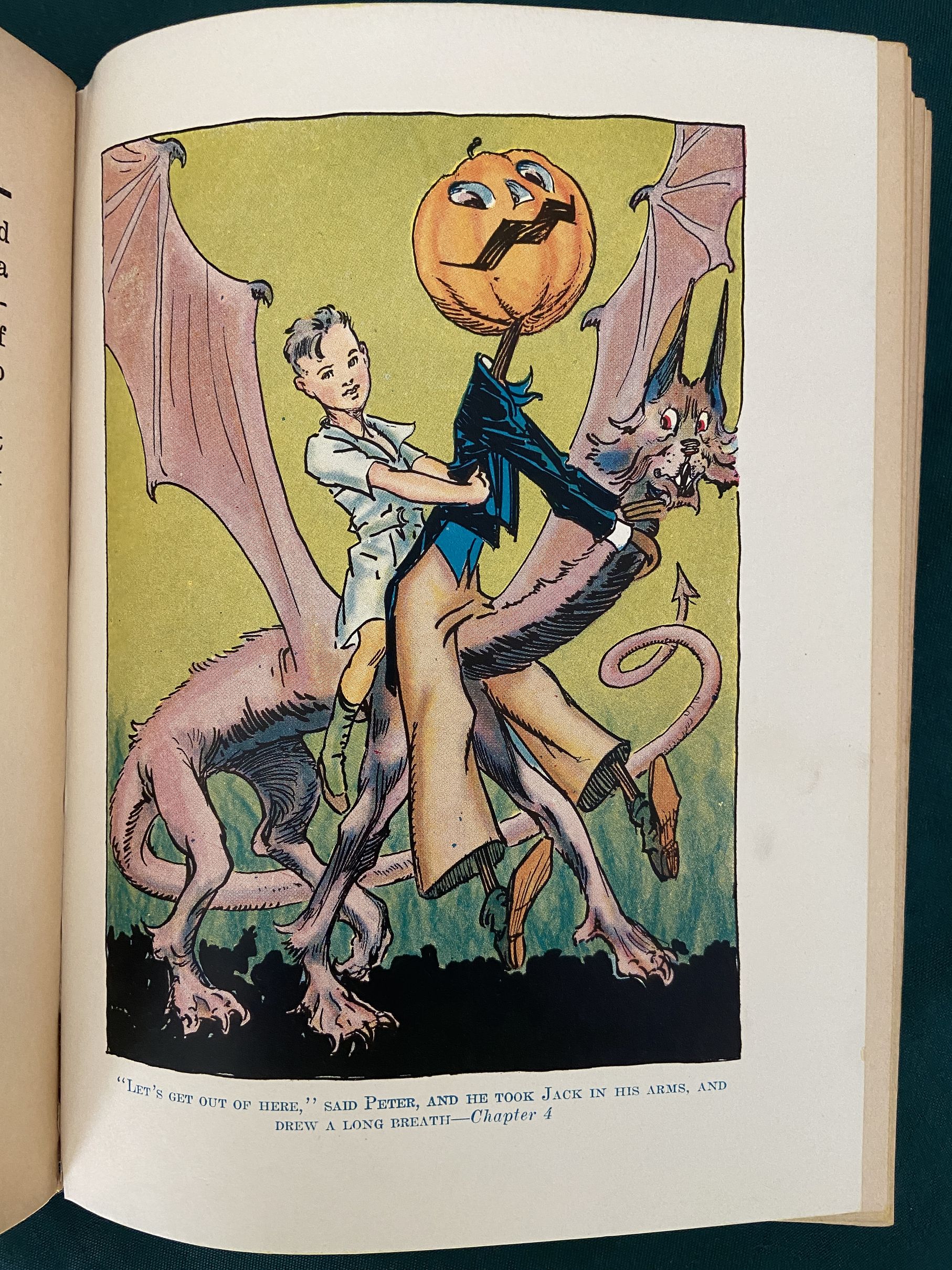 JACK PUMPKINHEAD OF OZ 1st Edn Book 12 Color Plates 1929 Ruth Plumly Thompson - Image 8