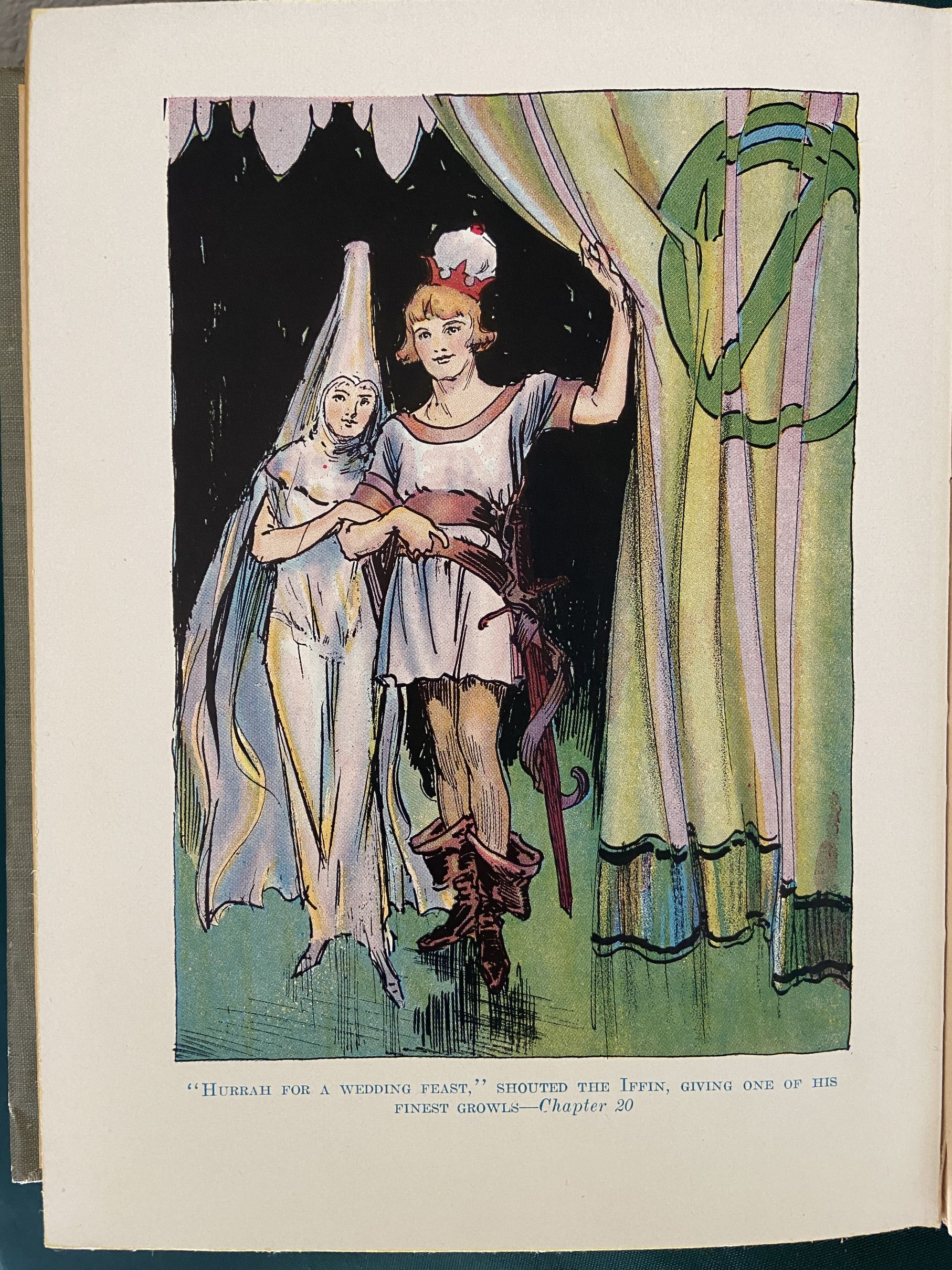 JACK PUMPKINHEAD OF OZ 1st Edn Book 12 Color Plates 1929 Ruth Plumly Thompson - Image 5