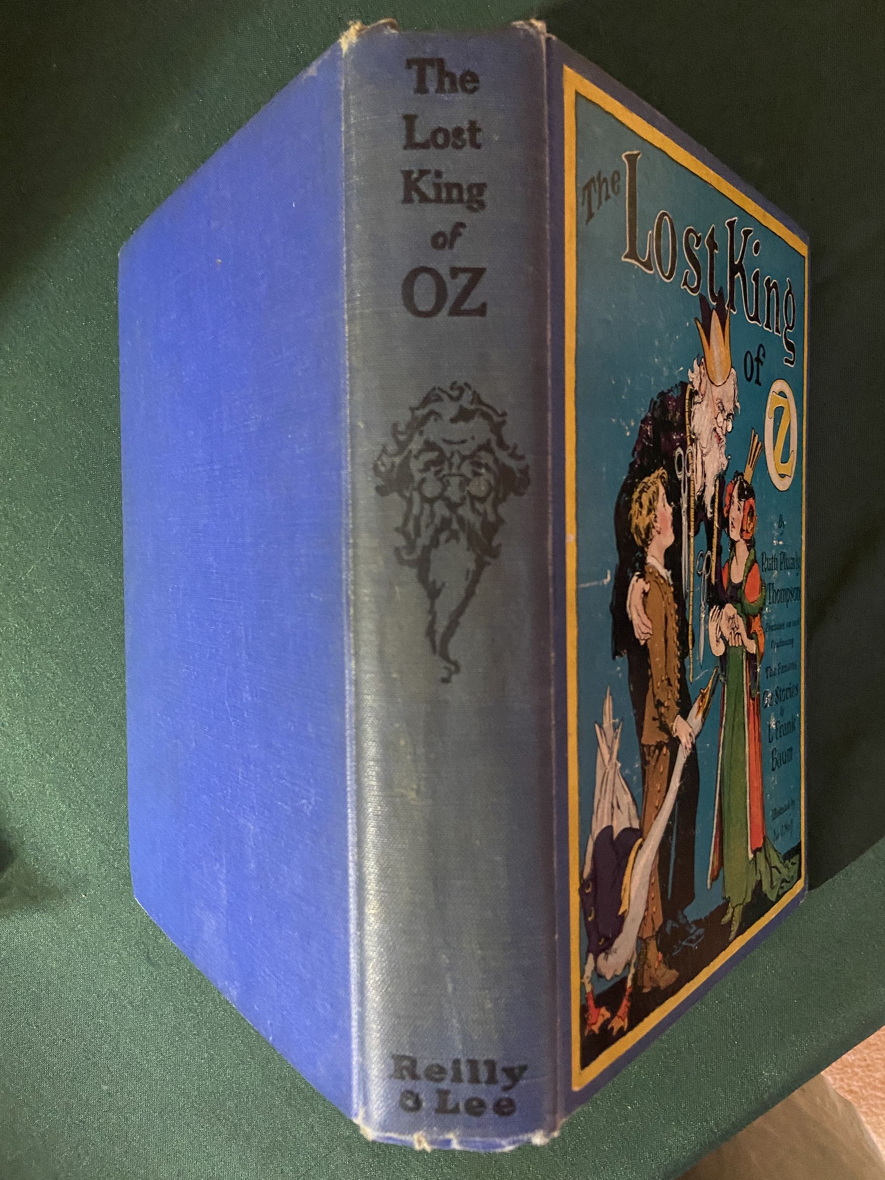 LOST KING OF OZ 1st Edition/1st Print Wizard of Oz Book 12 Color Plates Ruth Plumly Thompson - Image 6