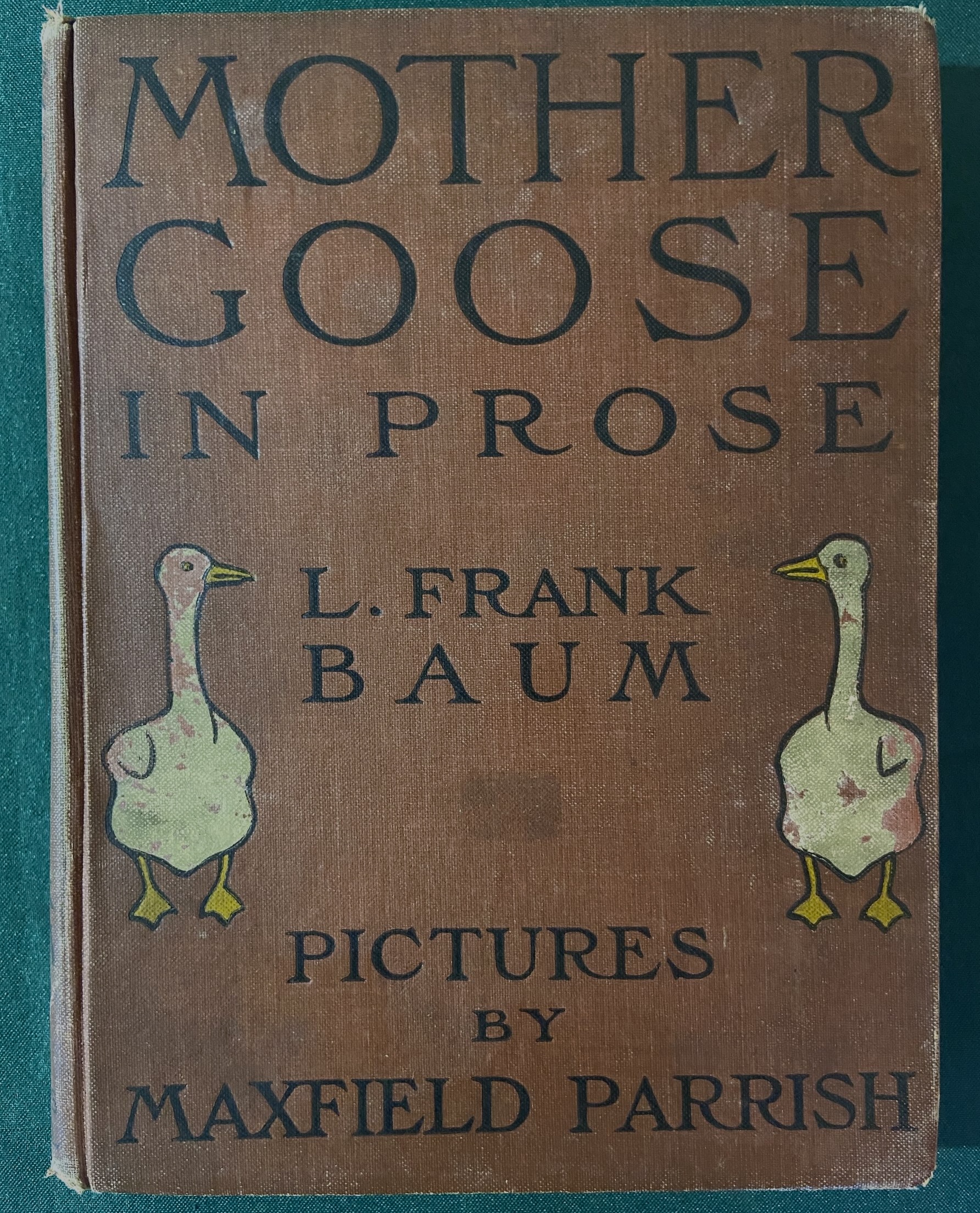 Mother Goose in Prose Bobbs Merrill L Frank Baum Maxfield Parrish