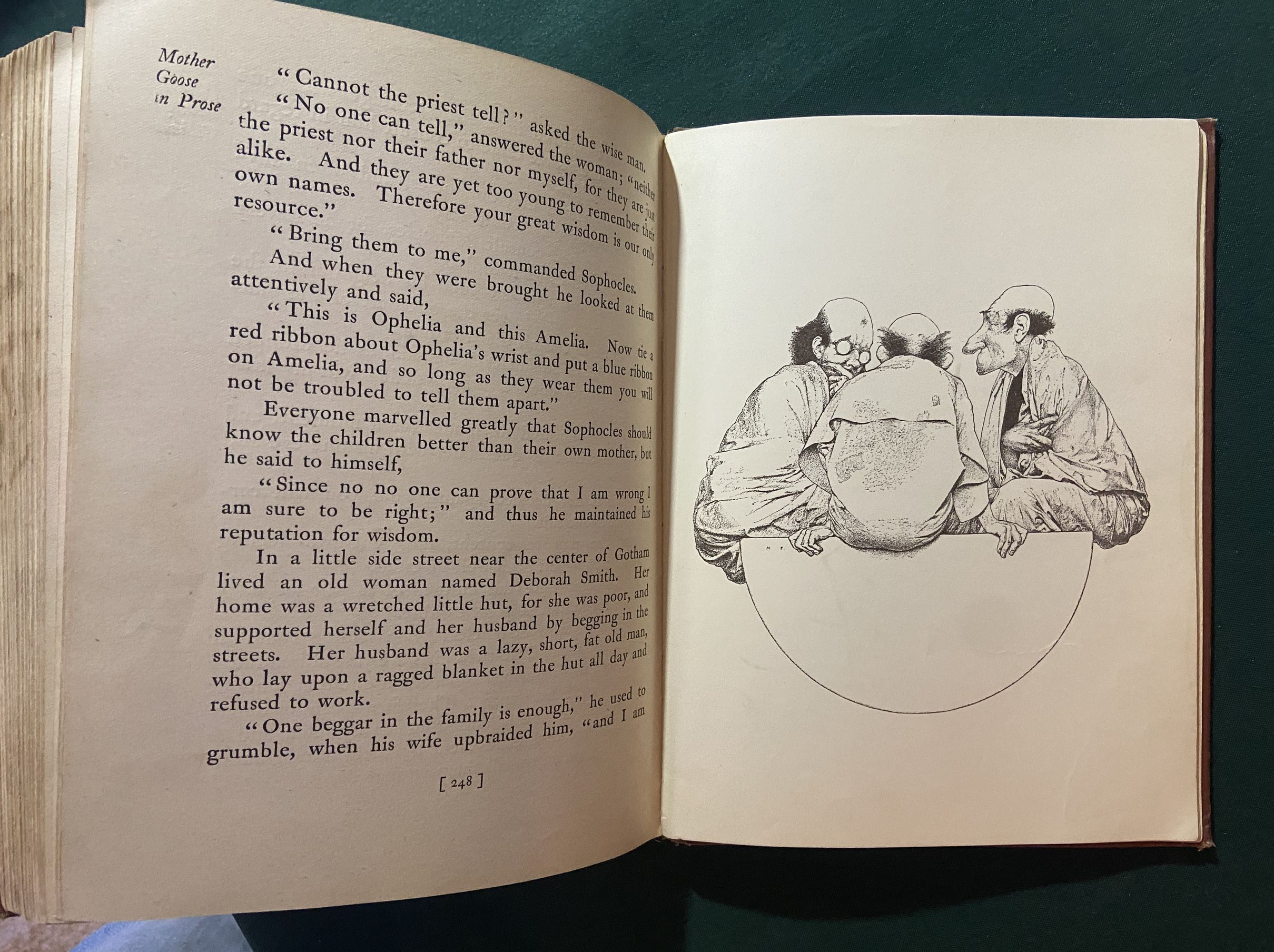 MOTHER GOOSE IN PROSE L F Baum OZ Maxfield Parrish 1905 Bobbs-Merrill - Image 6